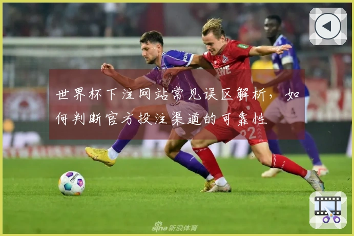 世界杯下注网站常见误区解析，如何判断官方投注渠道的可靠性
